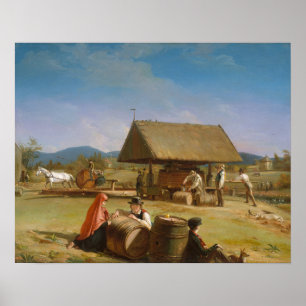 Affiche Fabrication de cidre