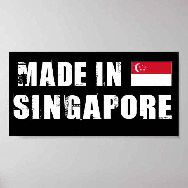 Affiche Fabriqué à Singapour (Devant)