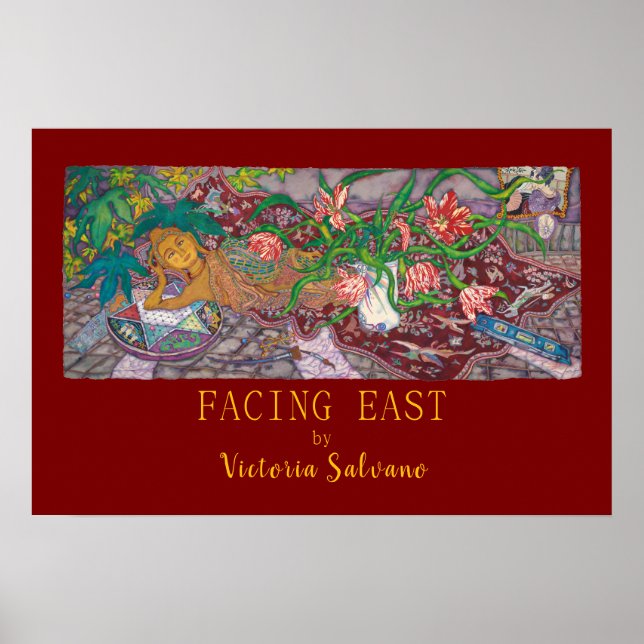 AFFICHE FACE À L'EST (Devant)