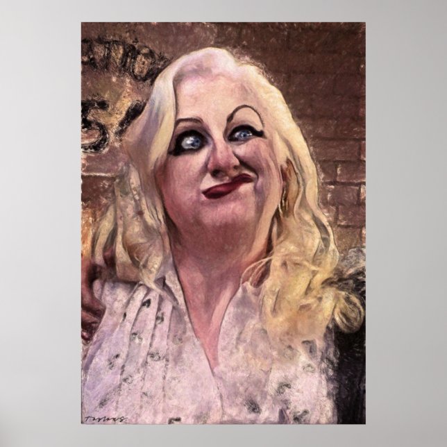 Affiche Face de hachure (Devant)