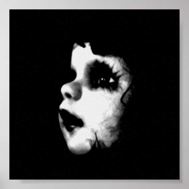 Affiche Face de poupée déplaisante (Devant)