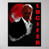 Face du diable de Lucifer