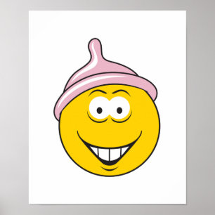 Affiche Face du préservatif