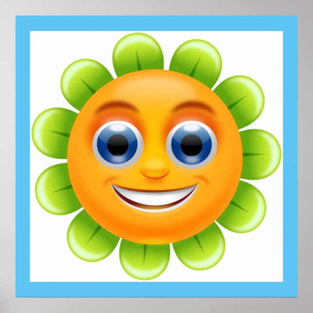 AFFICHE FACE FLOWER (Devant)