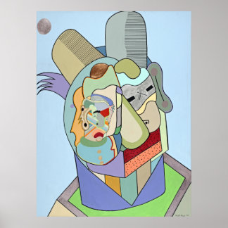 Affiche "Face intérieure" par Ruchell Alexander