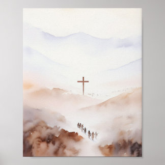 Affiche Face Jesus Art - Demeure chrétienne minimaliste dé