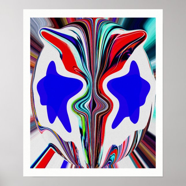 Affiche Face of an alien (Devant)