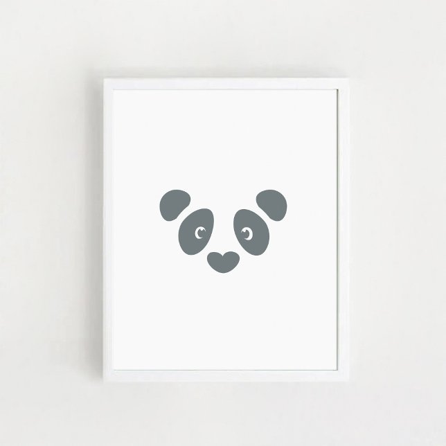 Affiche Face Panda (Créateur téléchargé)