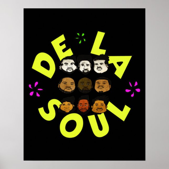 Affiche Facebook De La Soul (Devant)