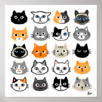 Faces de chat | Chats mignons, amusants et ennuyeu