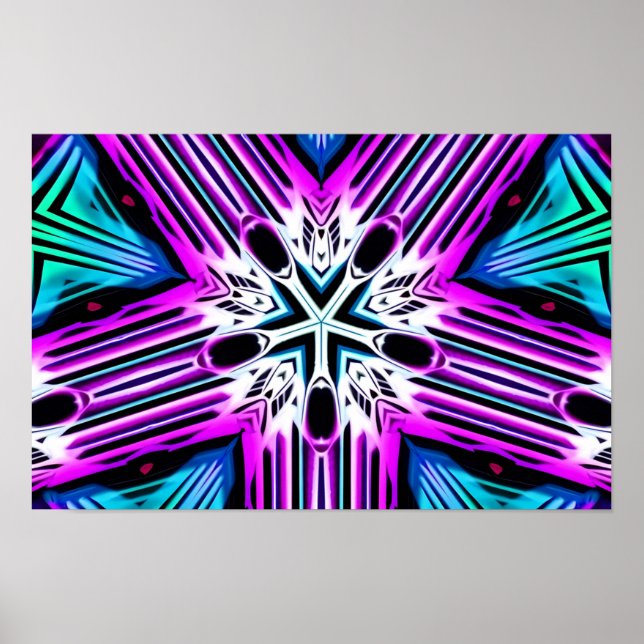 Affiche Facteur de refroidissement - Ken Gage Abstrait (Devant)