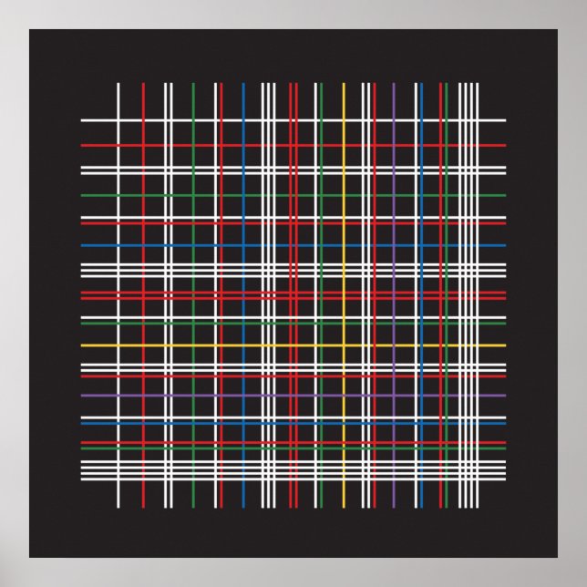 Affiche Facteurs principaux - Lattice de table de multipli (Devant)