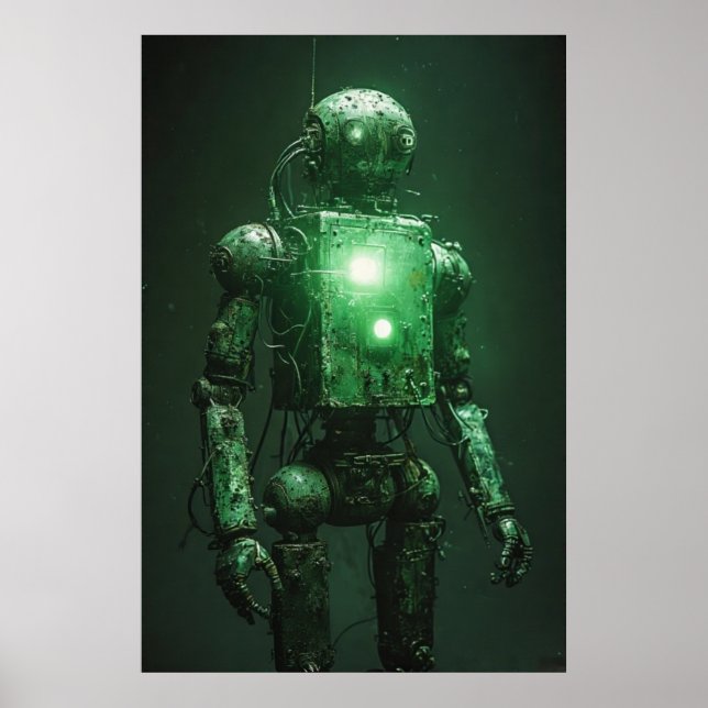 Affiche Fading Sentinel : Un robot brisé (Devant)