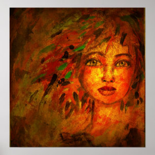Affiche Fae d'affiche d'automne