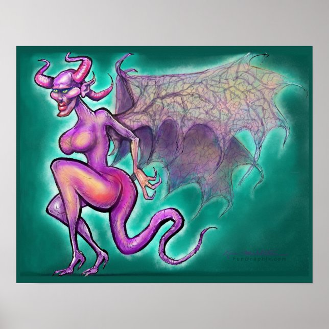 Affiche Fae foncé (Devant)