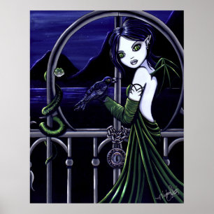 Affiche Faery gothique de pègre de "Hecate"