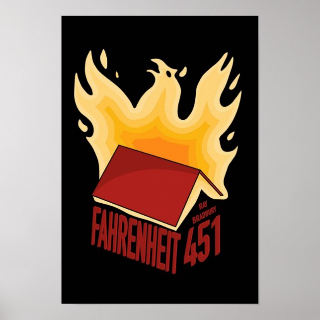 Affiche Fahrenheit 451 (Devant)