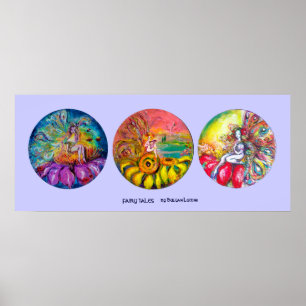 AFFICHE FAILLES DE FLEURS MAGIQUES