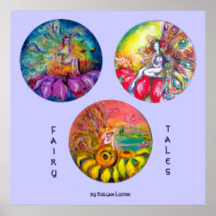 AFFICHE FAILLES DE FLEURS MAGIQUES