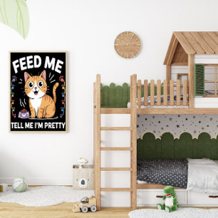 Affiche Faim for Compliments Feline
