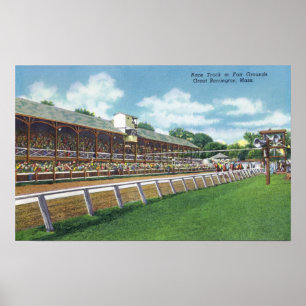 Affiche Fair Grounds Race Track View