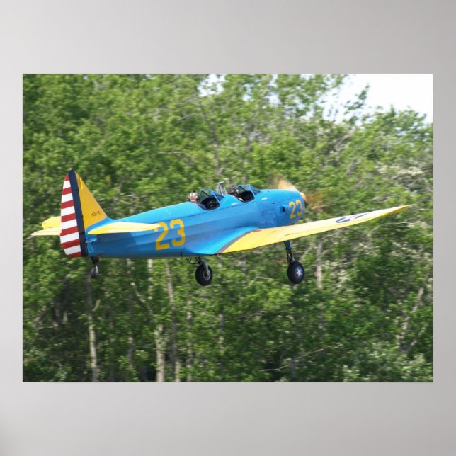 Affiche Fairchild PT-19 Cornell. (Devant)