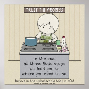 Affiche Faire confiance au processus