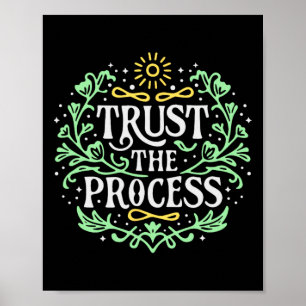 Affiche Faire Confiance Au Processus Inspiration Santé Men