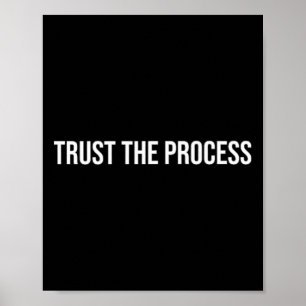 Affiche Faire Confiance au Processus, Thérapie de Santé Me