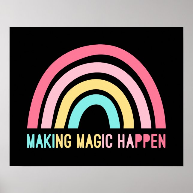 Affiche Faire de la magie (Devant)