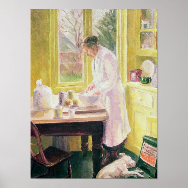 Affiche Faire de la tarte aux pommes (Devant)