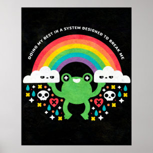 Affiche faire de mon mieux - imprimer