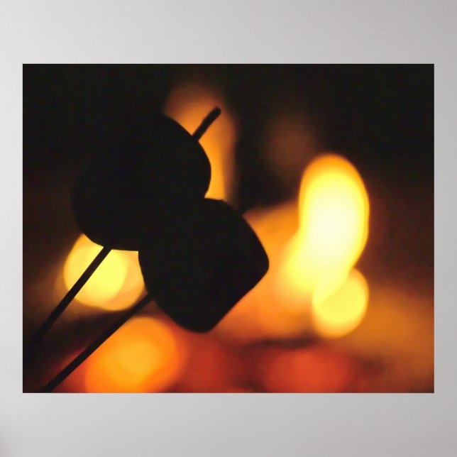 Affiche Faire des S'mores (Devant)