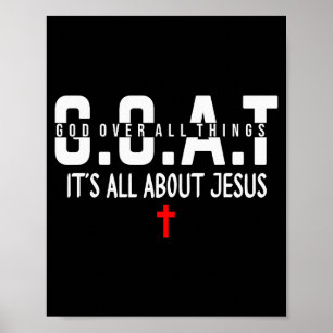 Affiche Faire du ciel une foule C'est tout sur Jésus Dieu