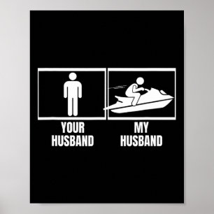 Affiche Faire du Jet Ski avec votre mari, ma femme mari Fu