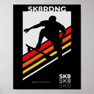 Affiche Faire du skate ou mourir