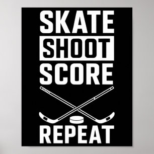 Affiche Faire du skate Tirer Score Répéter _2