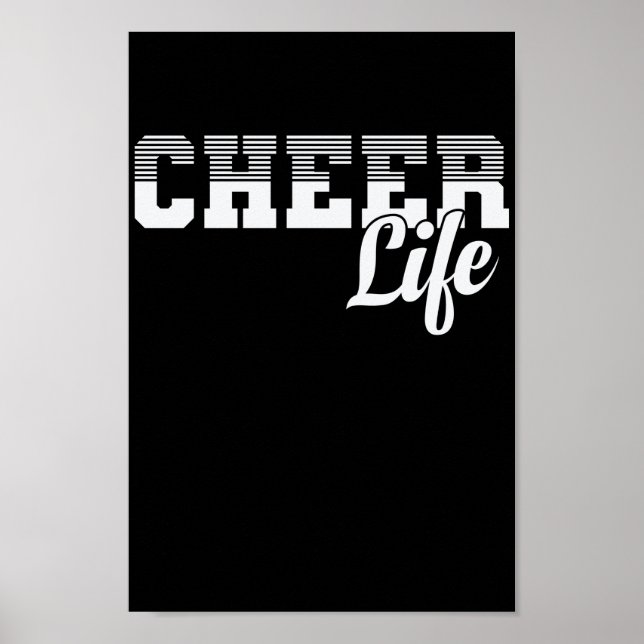 Affiche Faire du sport aux cheerleader (Devant)