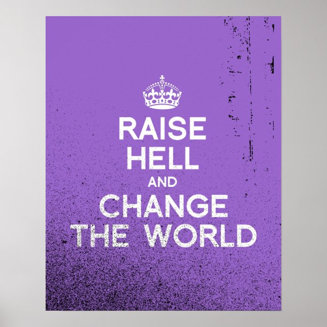 AFFICHE FAIRE ENTENDRE ET CHANGER LE MONDE (Devant)
