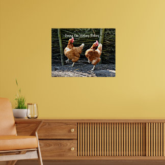 Affiche Faire Le Pokey, Les Poulets De Pokey,