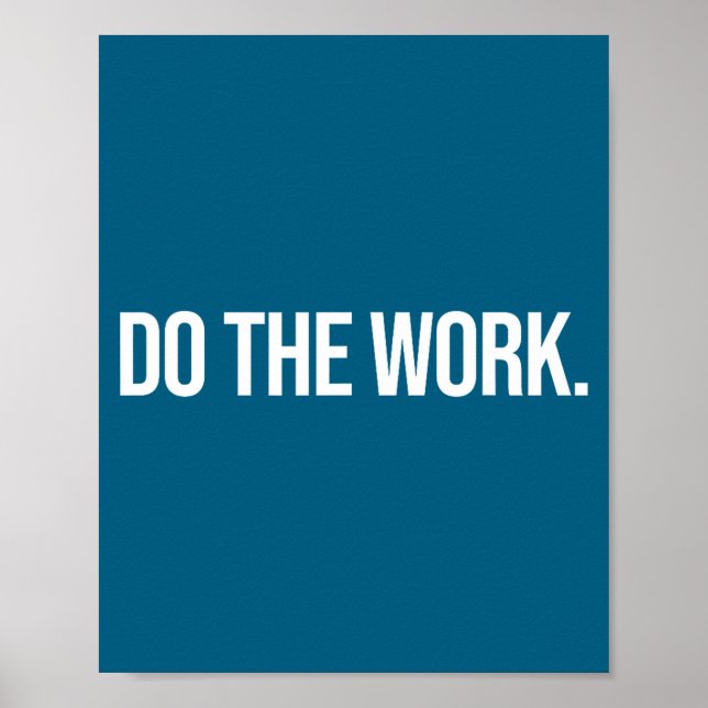 Affiche Faire Les conceptions de travail Fonctionnent Peti (Devant)