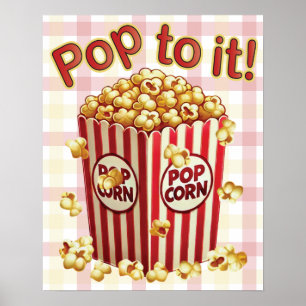Affiche Faire Pop avec Style - "Allez-y !"