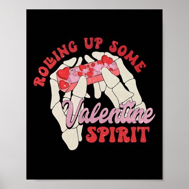 Affiche Faire preuve d'un peu d'esprit de la Saint-Valenti (Devant)