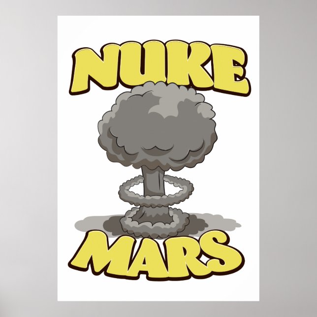 Affiche Faire sauter Mars (Devant)