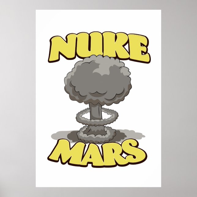 Affiche Faire sauter Mars (Devant)