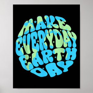 Affiche Faire tous les jours la Journée de la Terre 2026 A