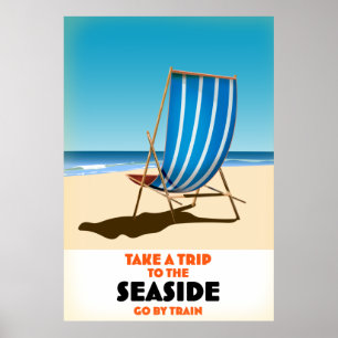 Affiche Faire un voyage au bord de la mer