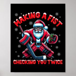 Affiche Faire une Fist En Vous Vérifiant Deux Fois Ice Hoc