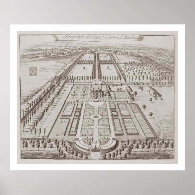 Affiche Fairford House, siège de Samuel Barker, de 'T (Devant)