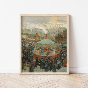 Affiche Fairground   Louis Abel-Truchet